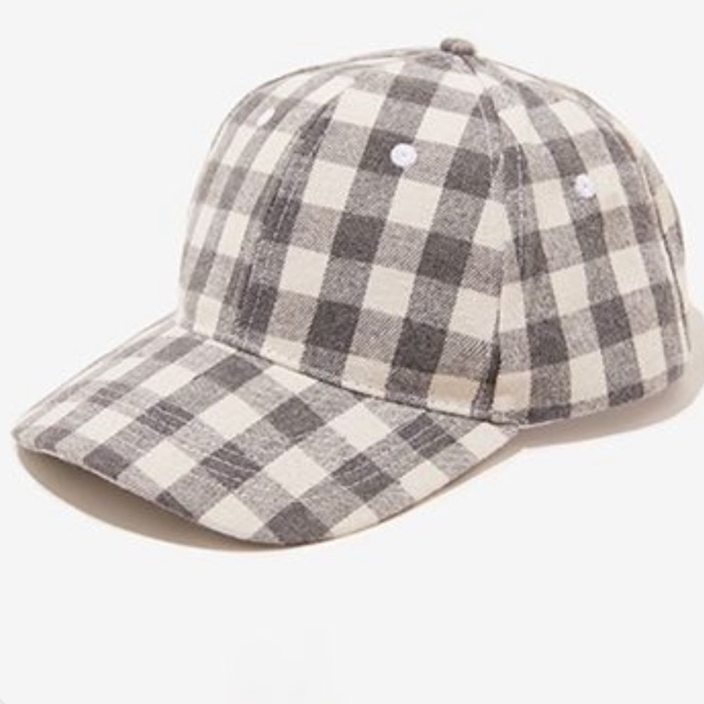 COCUS POCUS Buffalo check baseball cap